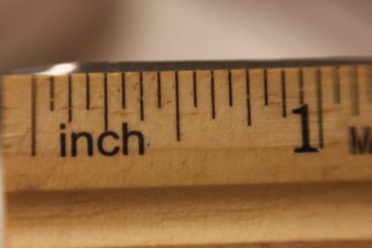 How To Measure 1 3 Inch On Ruler Blurtit